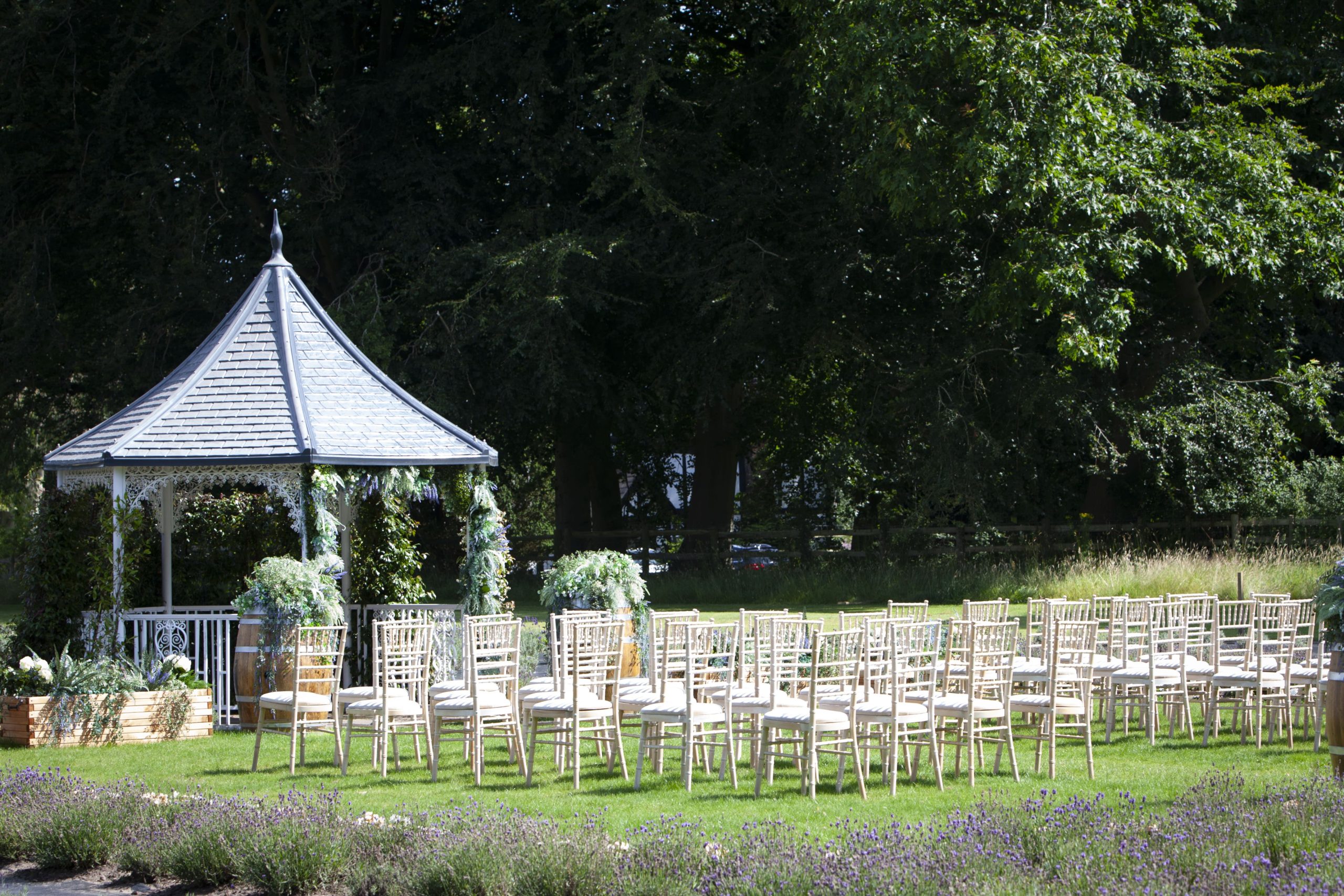 Outdoor Wedding Swettenham Arms