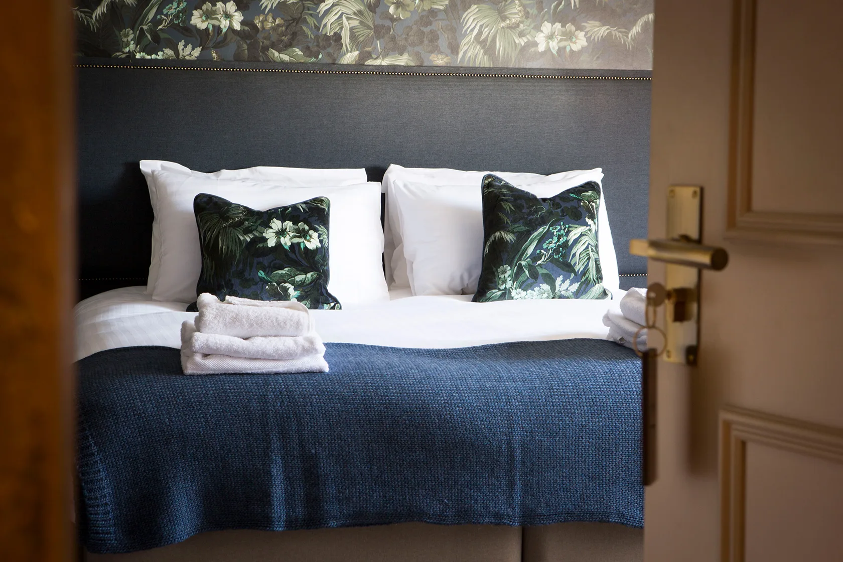 Inside one of our cosy double bedrooms close to Wrexham