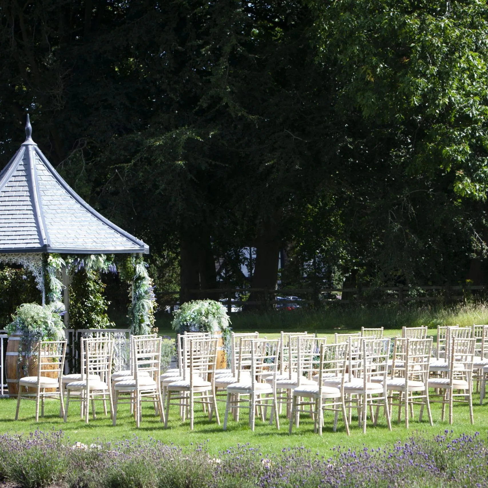 Outdoor Wedding Swettenham Arms