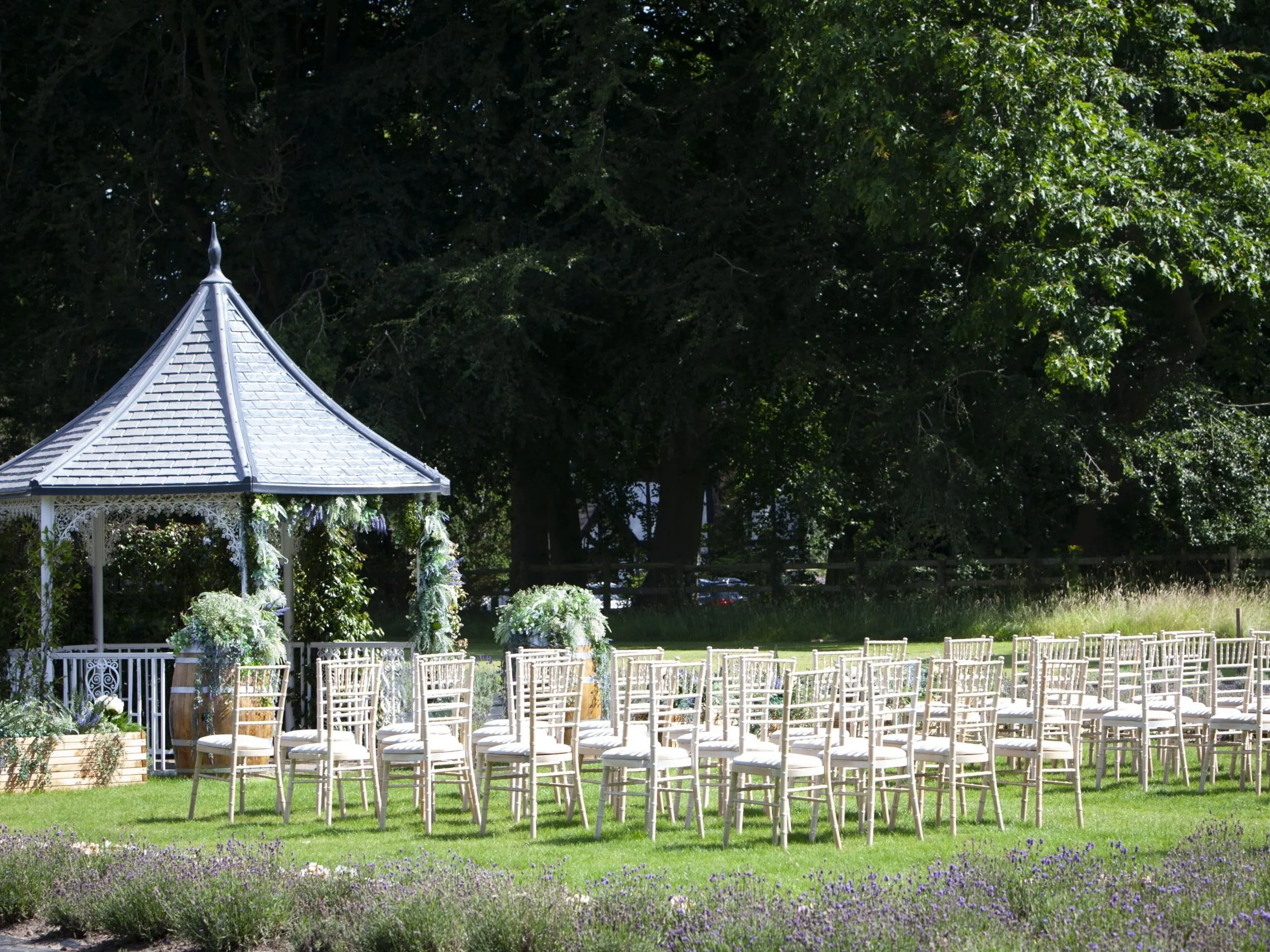 Outdoor Wedding Swettenham Arms
